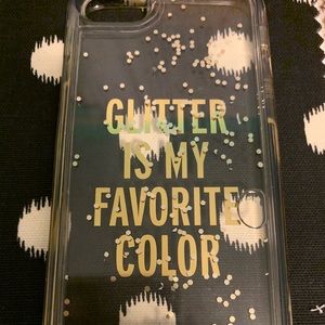 Kate spade Glitter Water Iphone 7 case